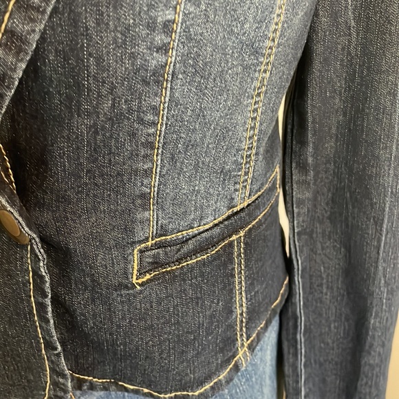 Baccini short jean blazer - Picture 4 of 7